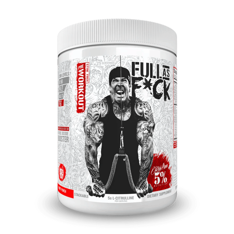 Rich Piana 5% Nutrition FULL AS F*CK Legendary Series