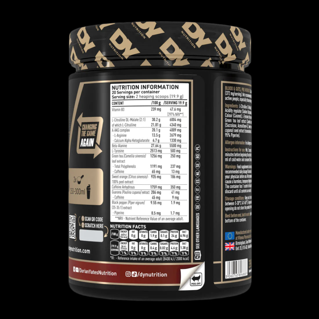 DY Nutrition Blood And Guts