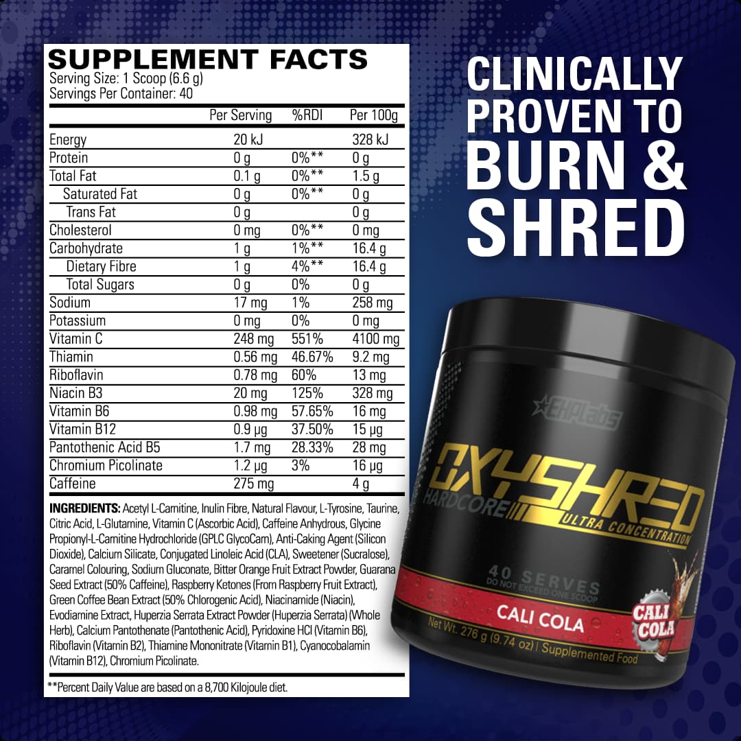 EHP Labs OxyShred Hardcore